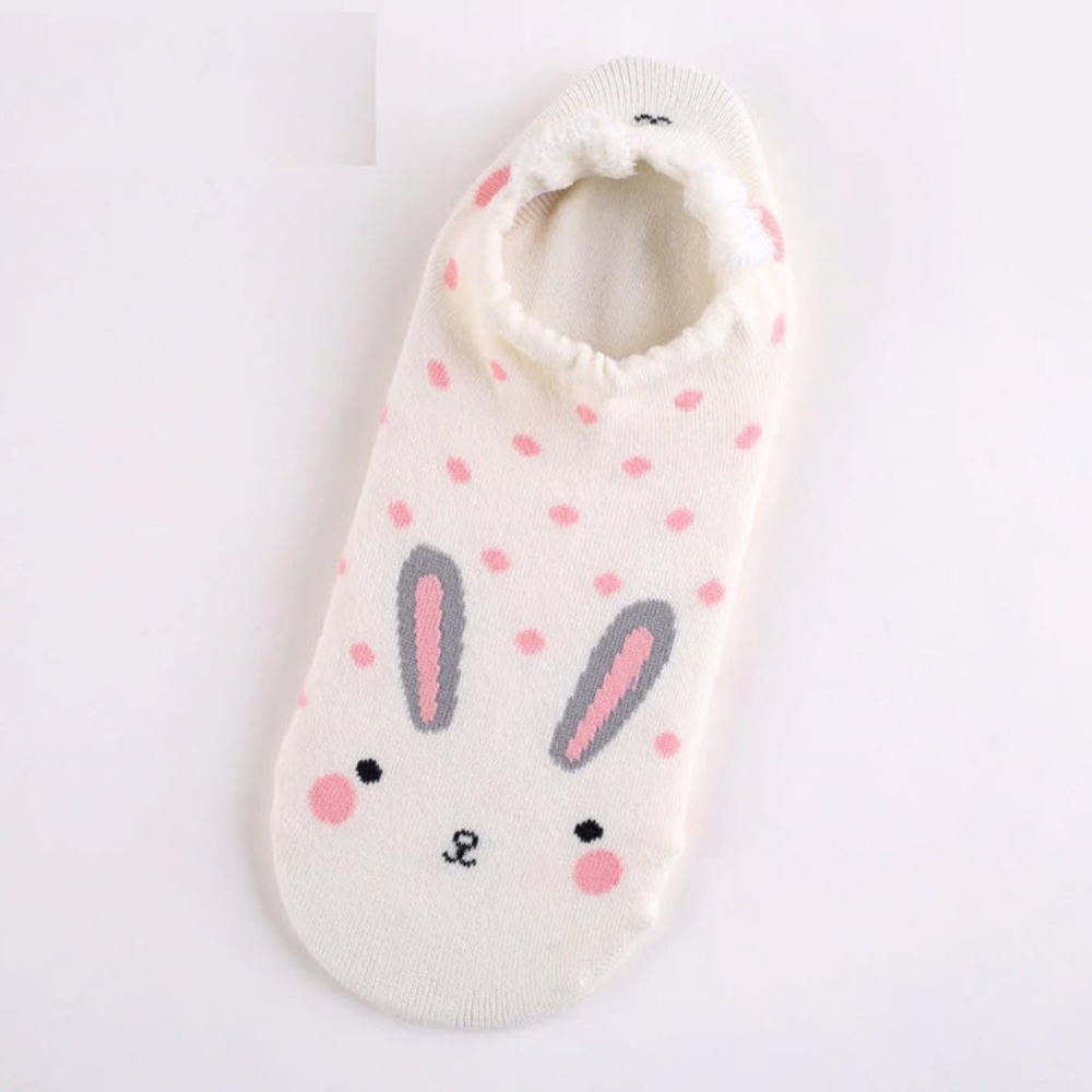 NEW Women's Bunny rabbit character animal socks